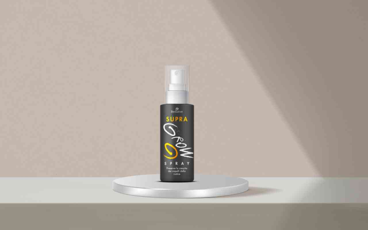 Scopri supraGrow spray: stimola la ricrescita dei capelli in modo naturale e veloce