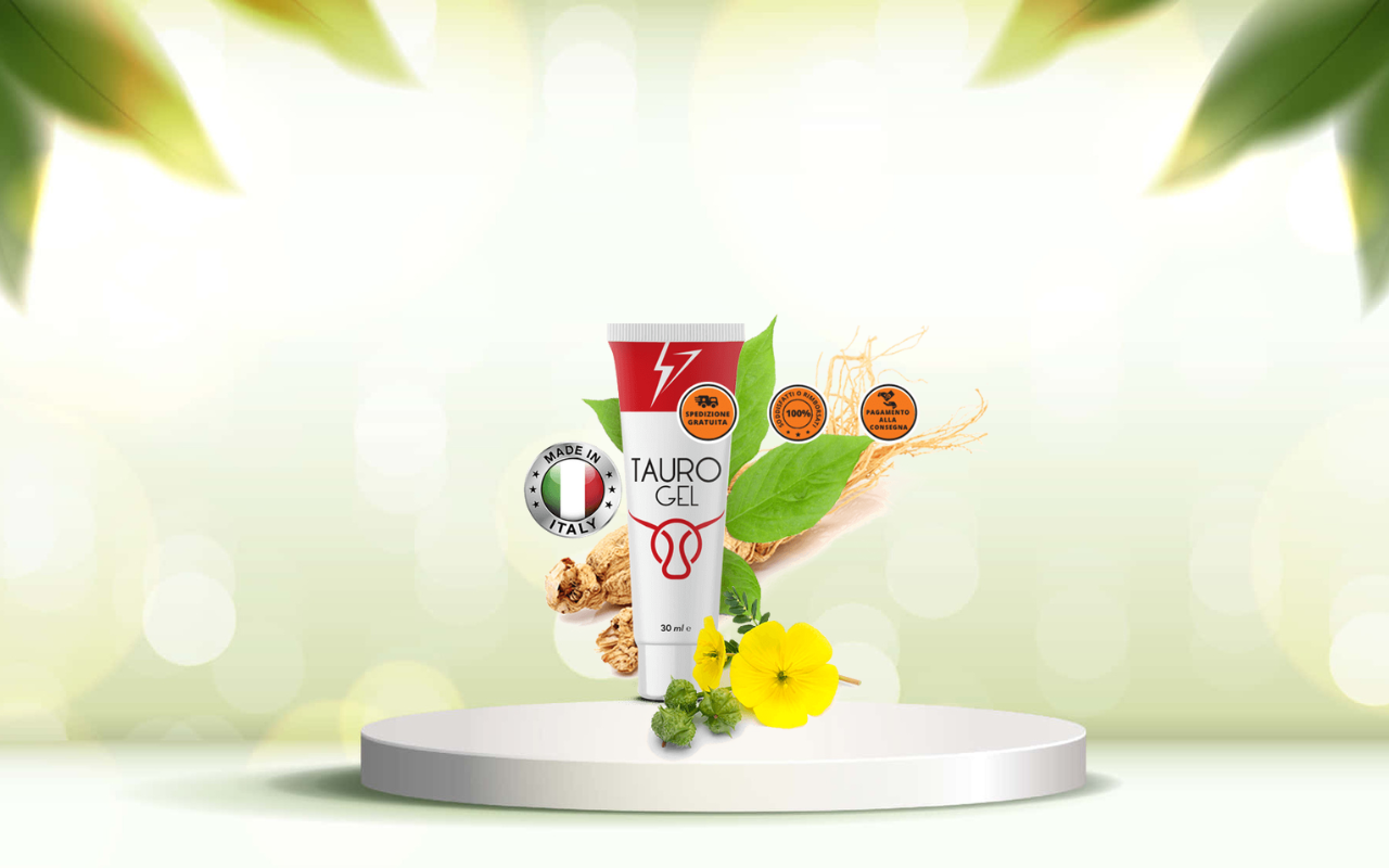 Scopri Tauro Gel: il gel naturale che potenzia le tue prestazioni sessuali